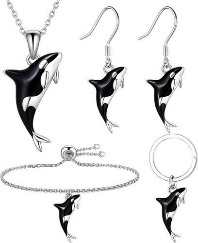 Supac orca whale jewelry - supac, set