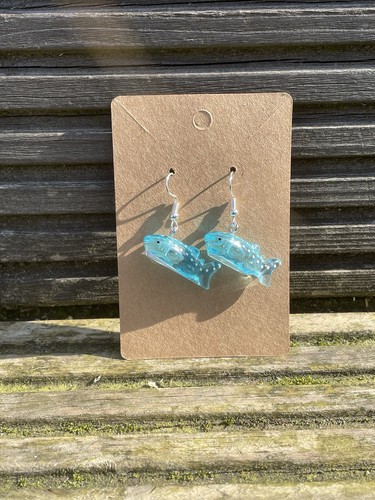 Handmade whale shark charm - handmade,